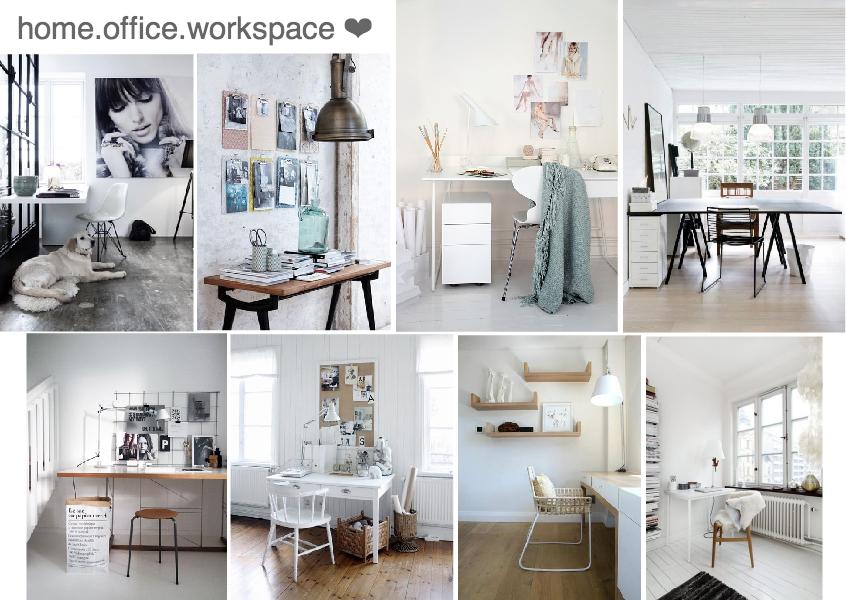 posttitle | sitetitle Scandinavian home office workspace mood board created on www Sampleboard Com