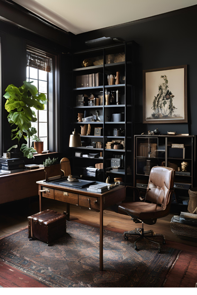 posttitle | sitetitle Dark academia interior design