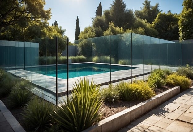 posttitle | sitetitle Frameless glass pool fencing
