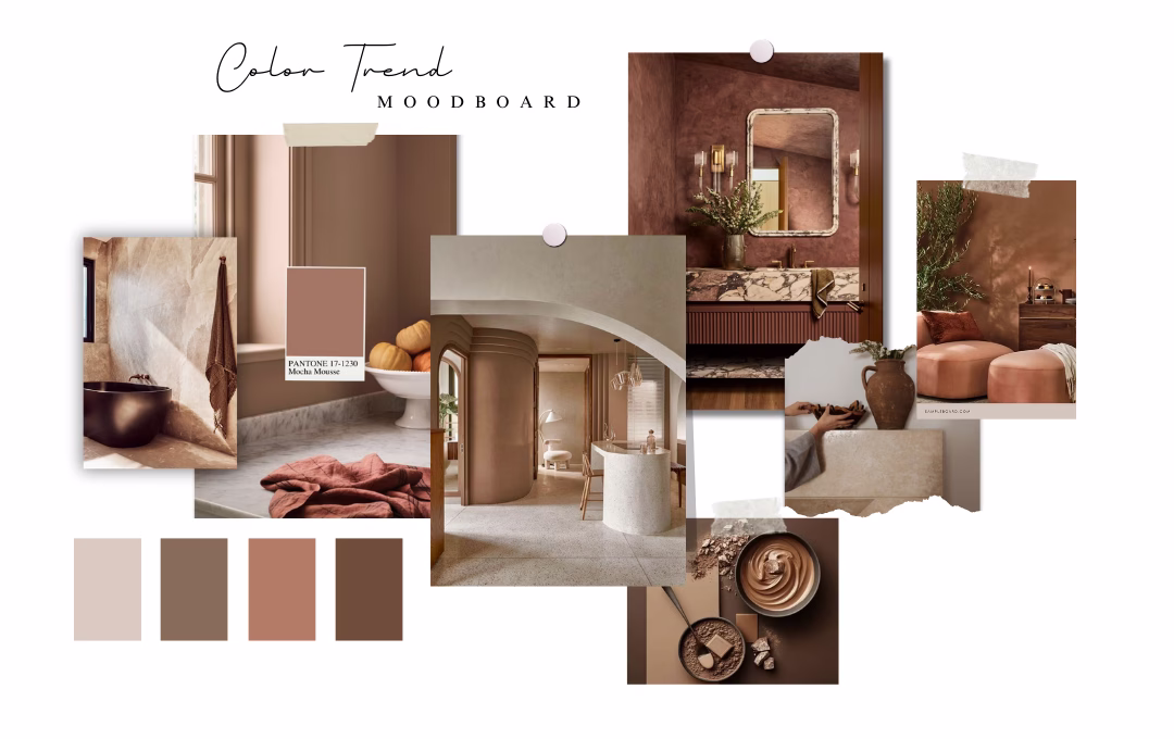 Sampleboard color trends