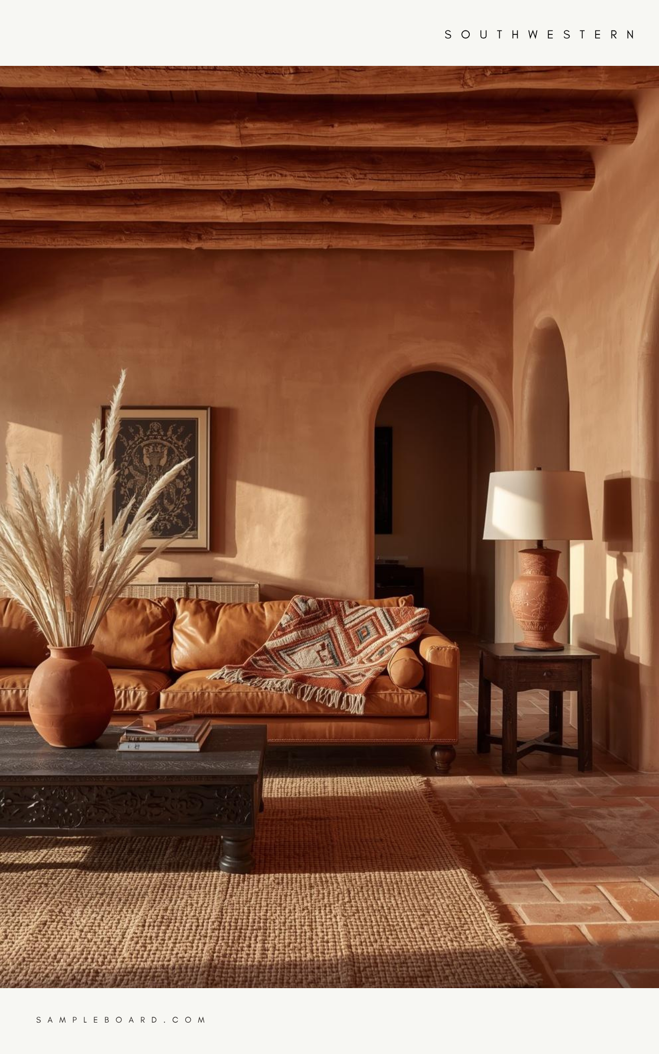 Southwestern interior design style
