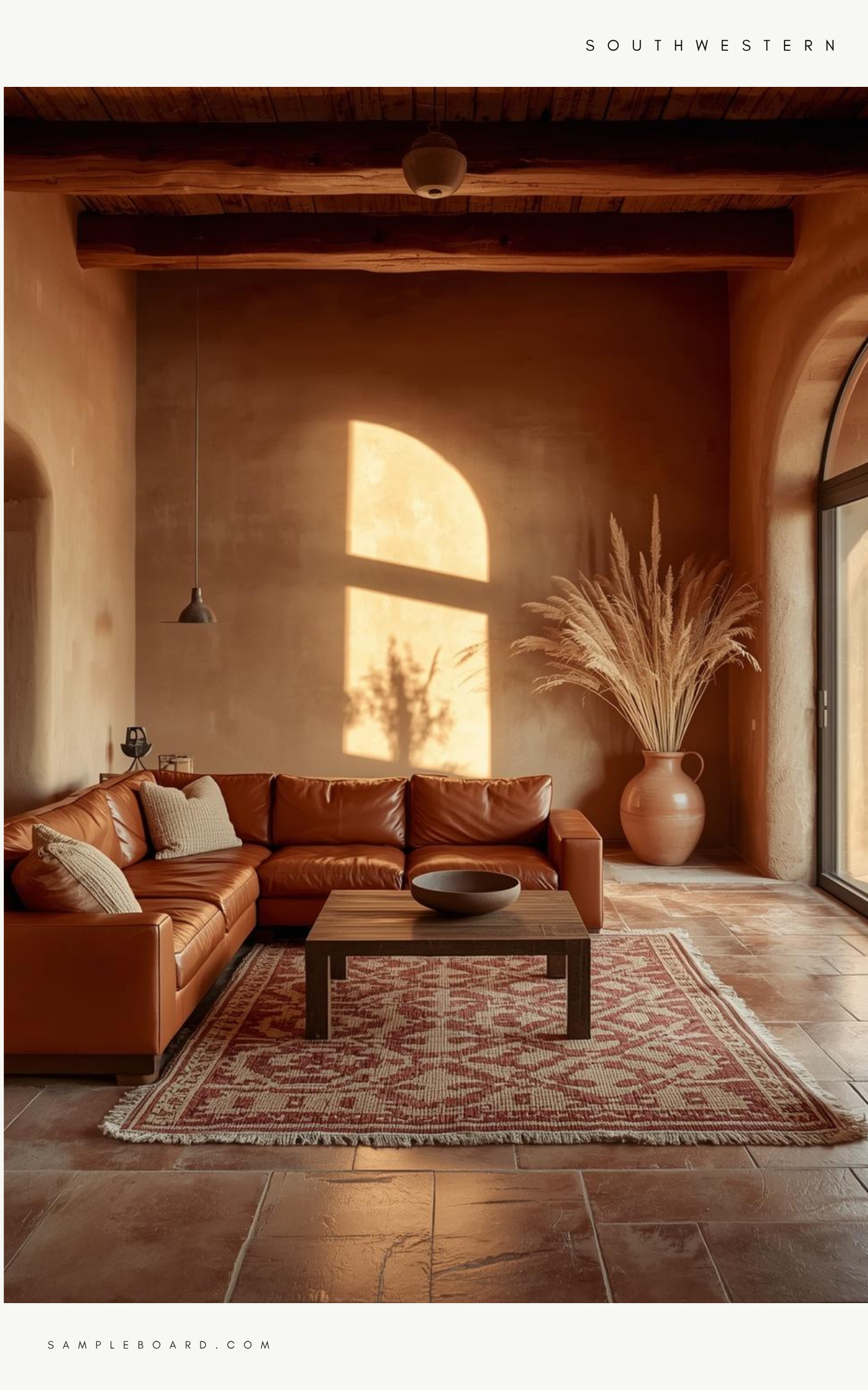 Southwestern interior design style
