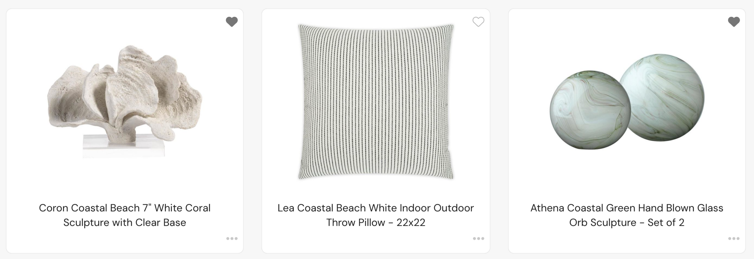 Curated Coastal decor objects from the SampleBoard ShopMy collection